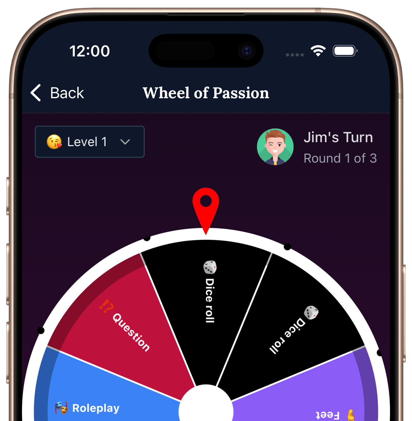 Turn the wheel of passion