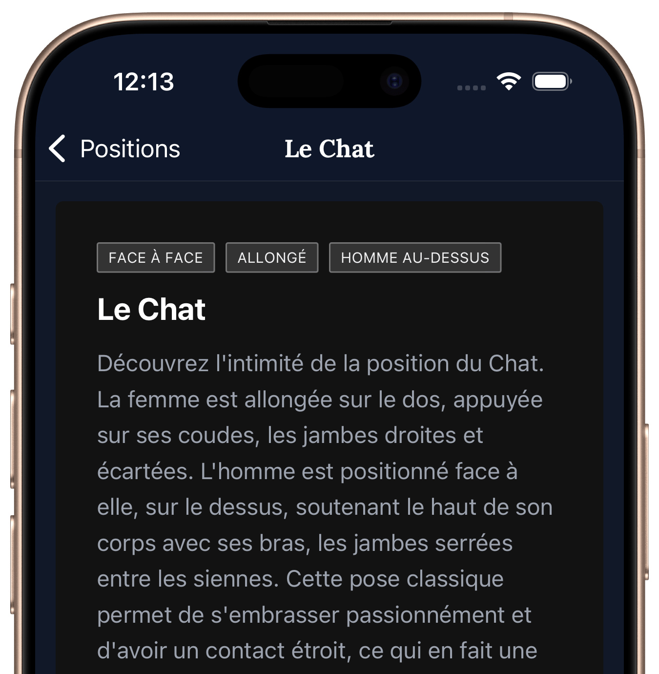 Plus de 500 positions folles